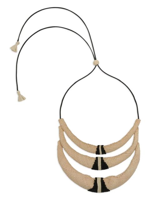 Johanna Ortiz Spiritual Harmony tassel necklace - Neutrals - zdjęcie produktu nr 1