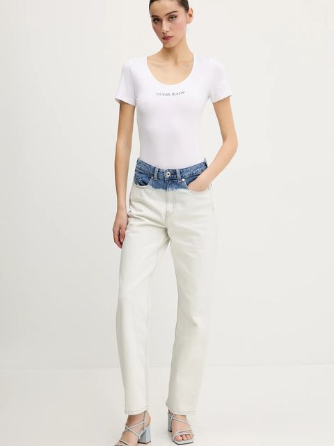 Karl Lagerfeld Jeans jeansy damskie high waist A2W10035