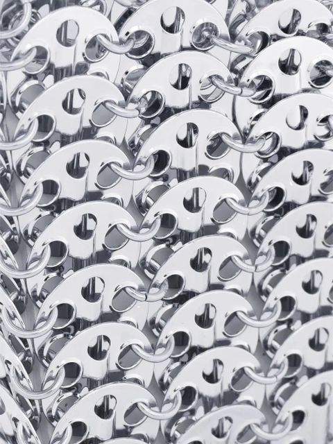 Rabanne 1969 nano shoulder bag - Silver