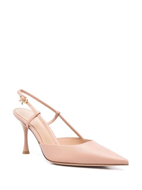 Gianvito Rossi Ascent 85mm slingback pumps - Neutrals - zdjęcie produktu nr 2