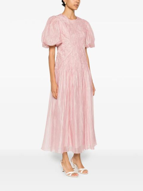 Aje Ophelia midi dress - Pink