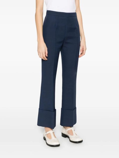 Valentino Garavani Crepe Couture trousers - Blue