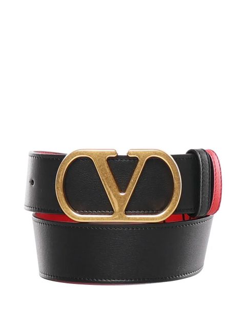 Valentino Garavani logo buckle belt - Black - zdjęcie produktu nr 1