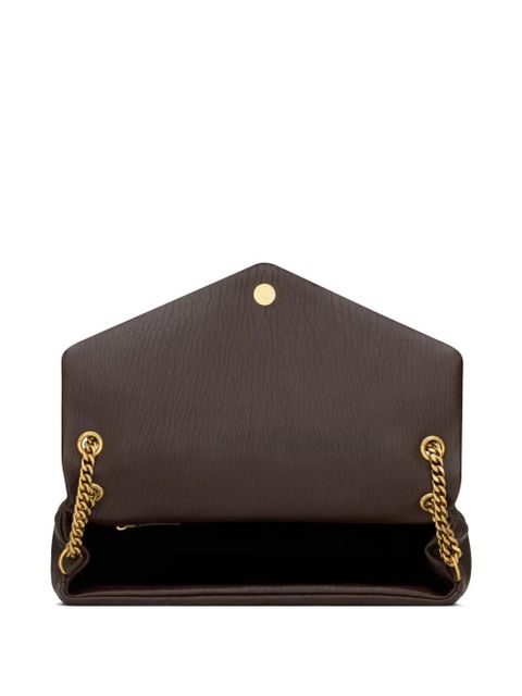 Saint Laurent large Calypso shoulder bag - Brown