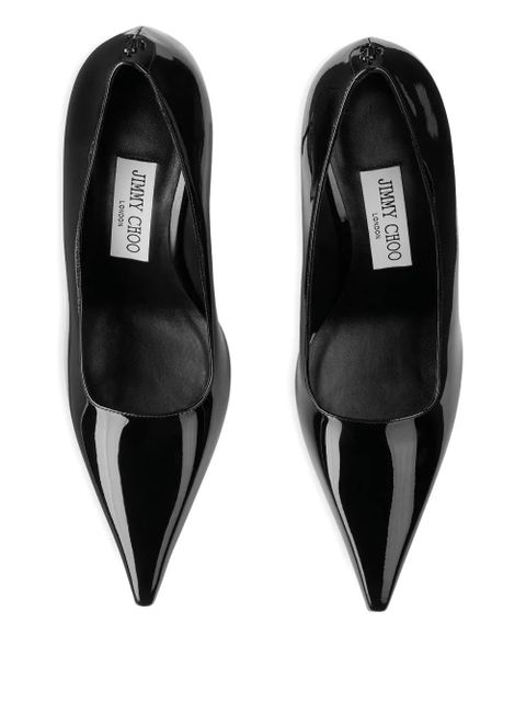 Jimmy Choo 95mm Ixia heeled pumps - Black