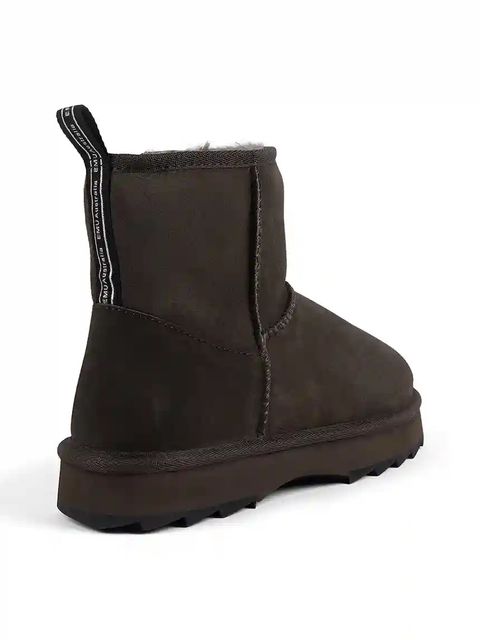 Emu Australia śniegowce zamszowe Sharky Mini kolor zielony W12434 - zdjęcie produktu nr 2