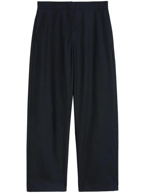 Jil Sander tapered-leg trousers - Blue - zdjęcie produktu nr 1