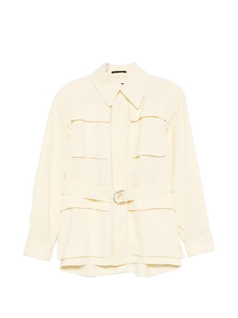 WARDROBE.NYC Safari belted jacket - Yellow - zdjęcie produktu nr 1