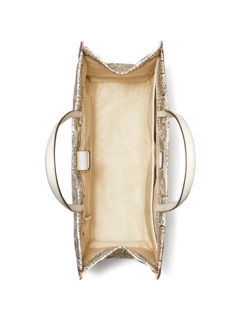 Tory Burch Ella printed tote - Neutrals