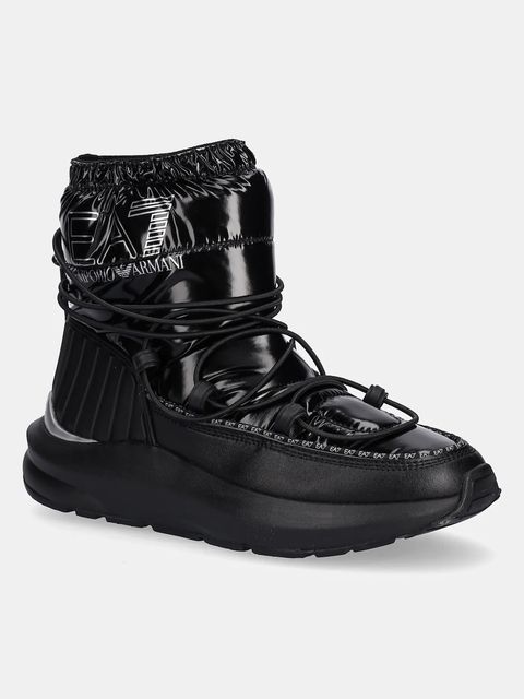 EA7 Emporio Armani śniegowce kolor czarny AF18570.7X000328 - zdjęcie produktu nr 1