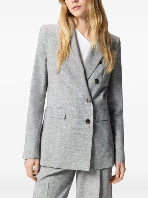 PINKO double-breasted blazer - Grey