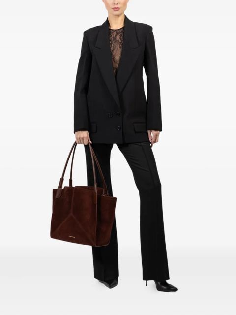 Victoria Beckham suede tote bag - Brown - zdjęcie produktu nr 2