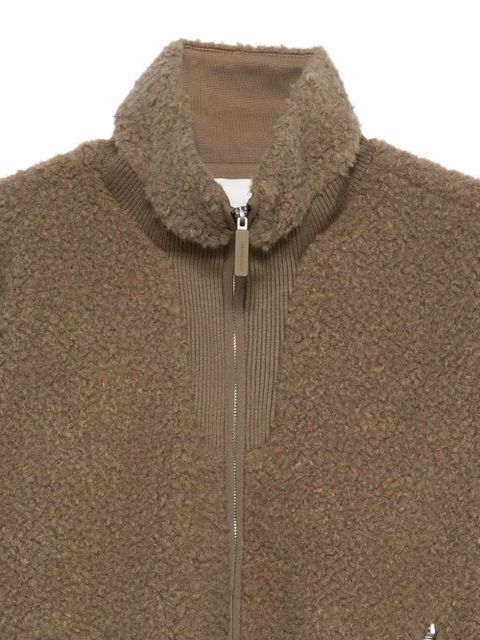 ENTIRE STUDIOS Ef faux-fut zip jacket - Brown - zdjęcie produktu nr 2