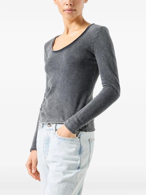 American Vintage Sonoma long-sleeve top - Black