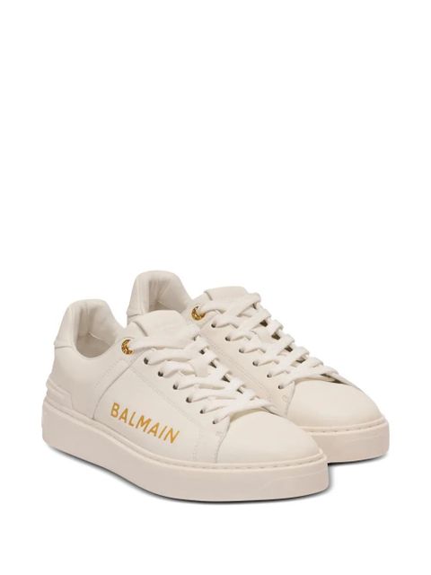 Balmain B-Court lace-up sneakers - White - zdjęcie produktu nr 2