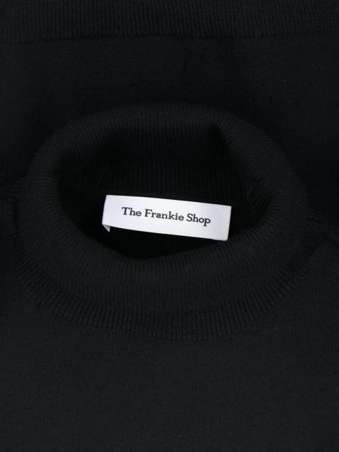 The Frankie Shop Eve Thin roll-neck sweater - Black