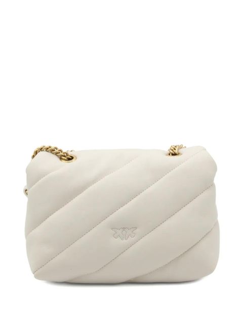 PINKO quilted chain strap shoulder bag - White - zdjęcie produktu nr 2