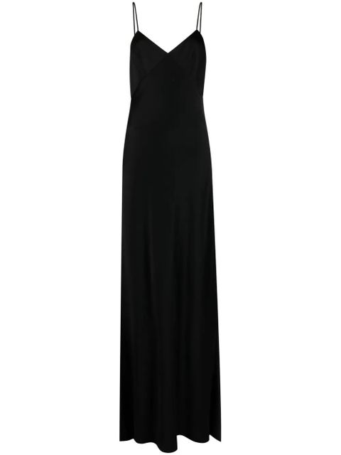 Max Mara satin slip maxi dress - Black - zdjęcie produktu nr 1
