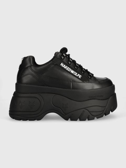 Naked Wolfe sneakersy skórzane Sprinter kolor czarny - zdjęcie produktu nr 1
