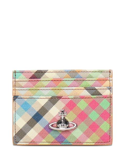 Vivienne Westwood Orb-plaque card holder - Neutrals - zdjęcie produktu nr 1