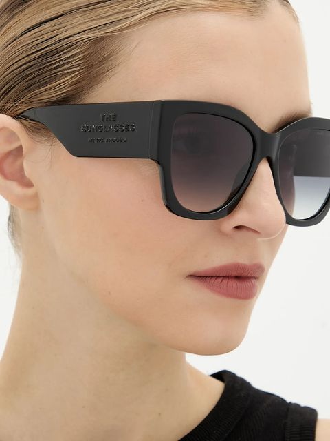 Marc Jacobs okulary przeciwsłoneczne damskie kolor czarny MARC 859/S - zdjęcie produktu nr 2