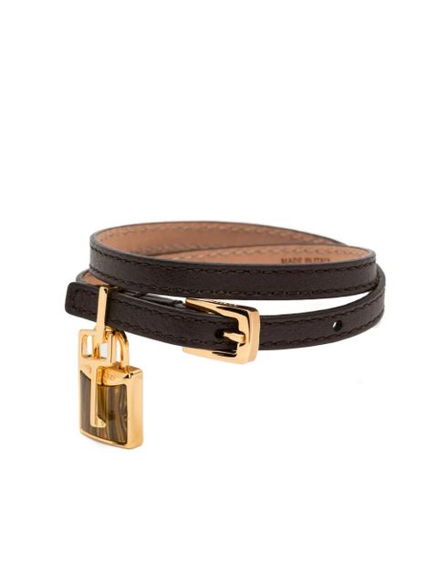 TOM FORD lock pendant bracelet - Brown - zdjęcie produktu nr 1