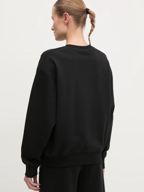 Guess bluza ROBERTA damska kolor czarny z aplikacją V5RQ12 KC3D2