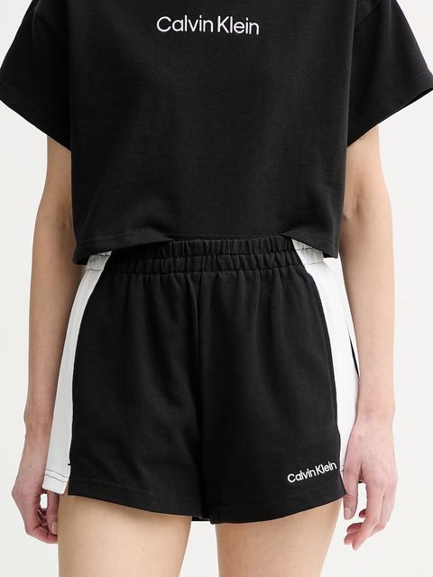 Calvin Klein szorty dresowe damskie bawełniane - zdjęcie produktu nr 1
