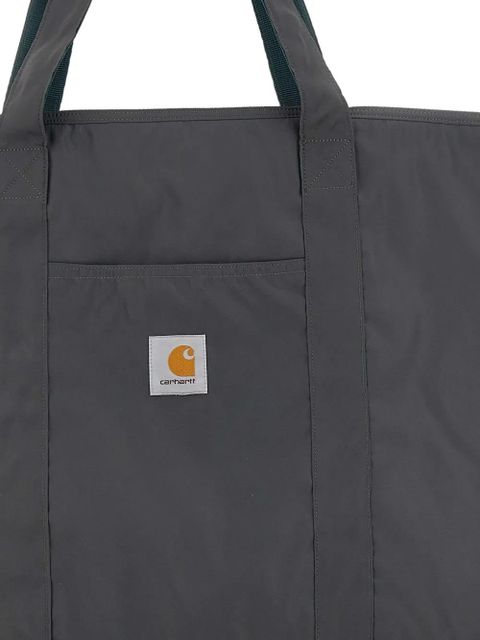 Carhartt WIP large logo-patch tote bag - Black