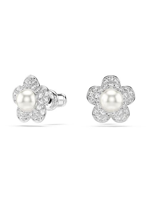 Swarovski kolczyki damskie metalowe z kryształem Swarovski Ariana Grande x Swarovski - zdjęcie produktu nr 1