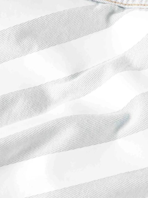 Off-White button stripes jacket - Blue