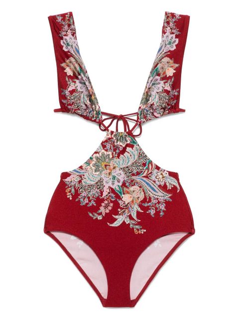 ZIMMERMANN Rhiannon swimsuit - Red - zdjęcie produktu nr 1