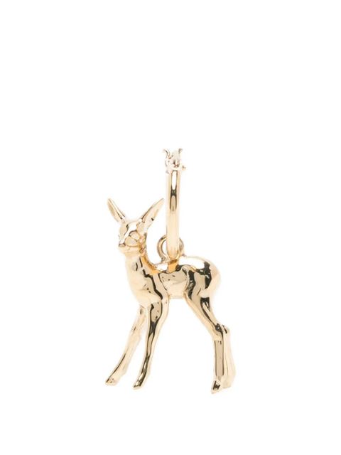 Vivienne Westwood deer-orb hoop earrings - Gold - zdjęcie produktu nr 1
