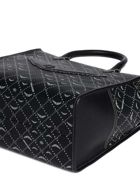 Zadig&Voltaire Angel logo tote bag - Black