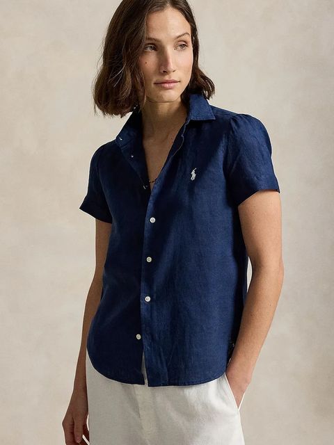 Polo Ralph Lauren koszula damska lniana - zdjęcie produktu nr 1