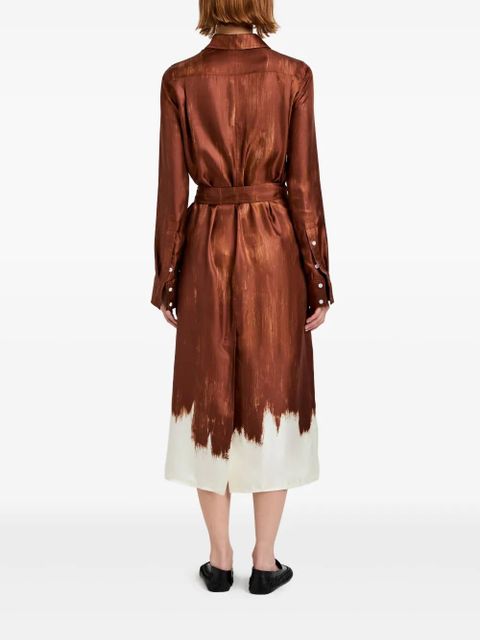 Proenza Schouler Amaya dress - Brown