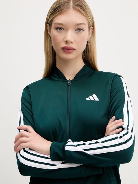 adidas dres Essentials damski kolor zielony JX0505