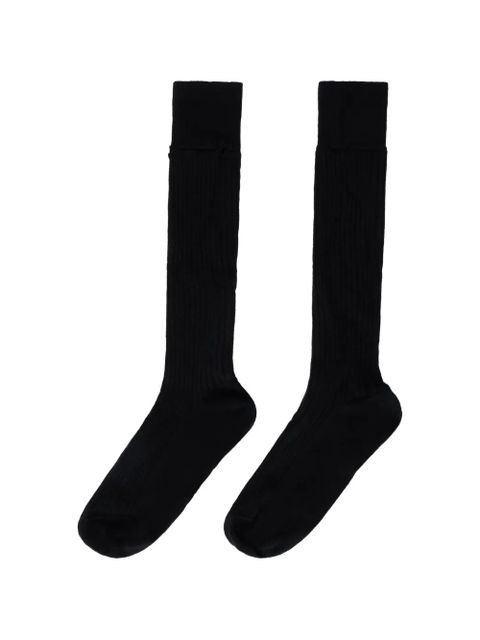Valentino Garavani ribbed socks - Black - zdjęcie produktu nr 1