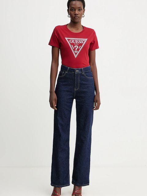 Guess t-shirt bawełniany - zdjęcie produktu nr 1