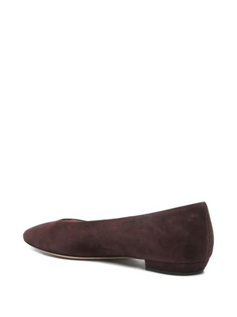 Gianvito Rossi pointed-toe ballet flats - Brown