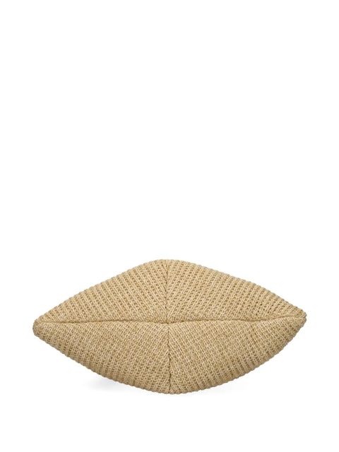 Cult Gaia Thais woven top-handle bag - Neutrals