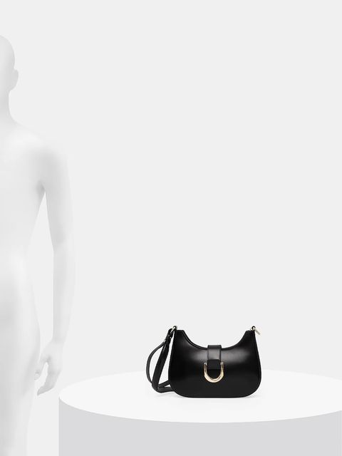 Answear.LAB torebka skórzana kolor czarny