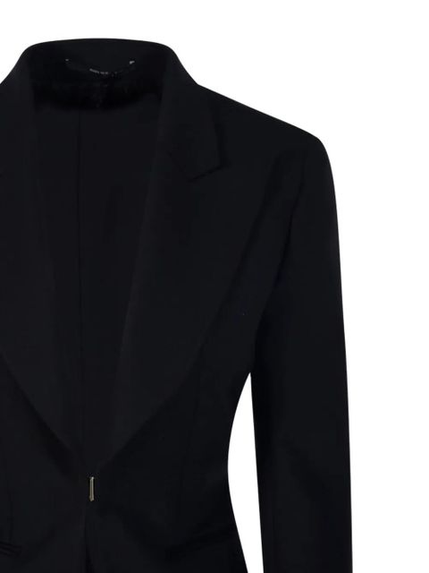 Gucci peak lapel blazer - Black