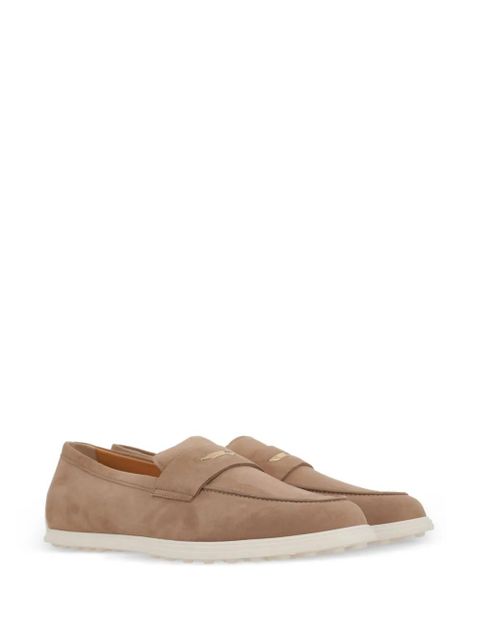 Tod's suede loafers - Brown