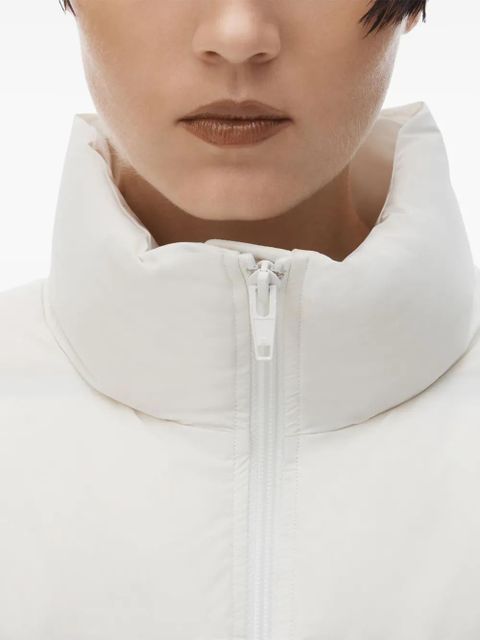 Alexander Wang cropped puffer jacket - White