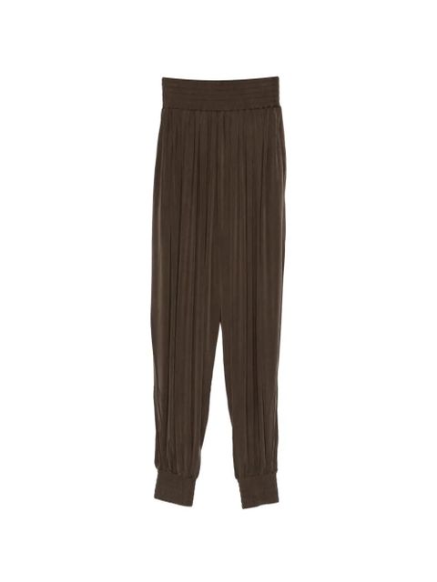 Balmain shirred trousers - Brown - zdjęcie produktu nr 1