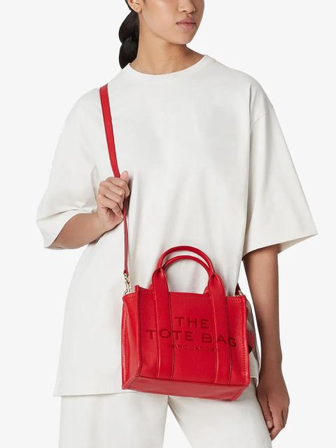 Marc Jacobs The Leather Small Tote bag - Red
