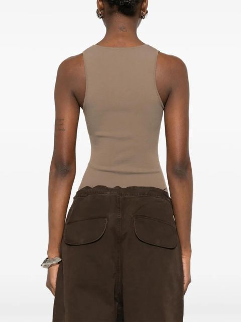 ENTIRE STUDIOS sleeveless bodysuit - Brown