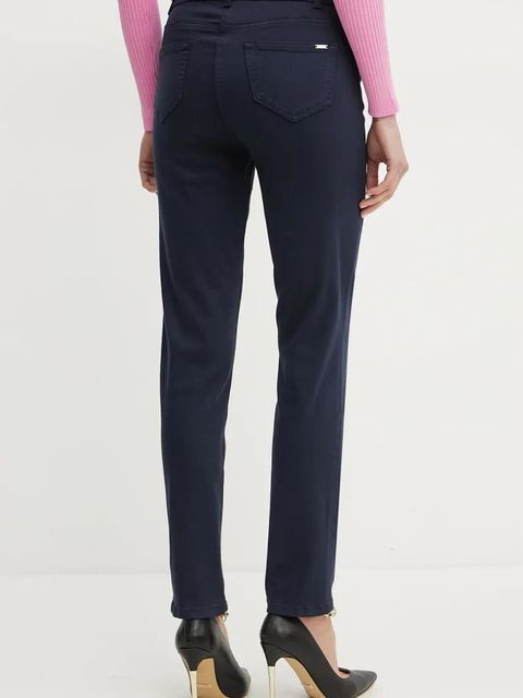 Morgan jeansy PRETTY damskie kolor granatowy PRETTY