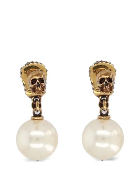 Alexander McQueen Skull earrings - Gold - zdjęcie produktu nr 2